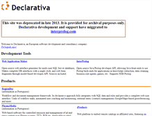 Tablet Screenshot of declarativa.com